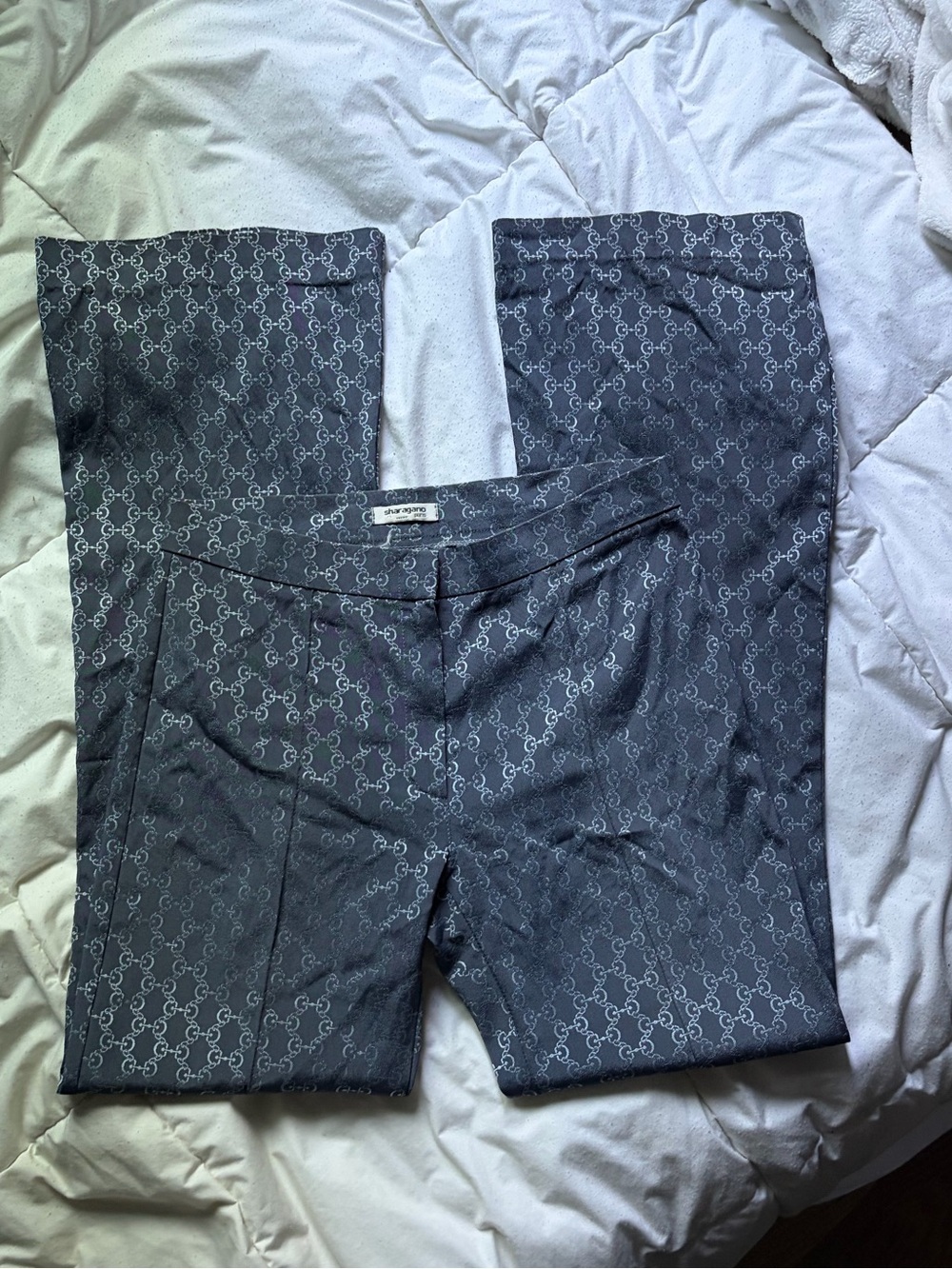 Y2K Sharagano Paris pants